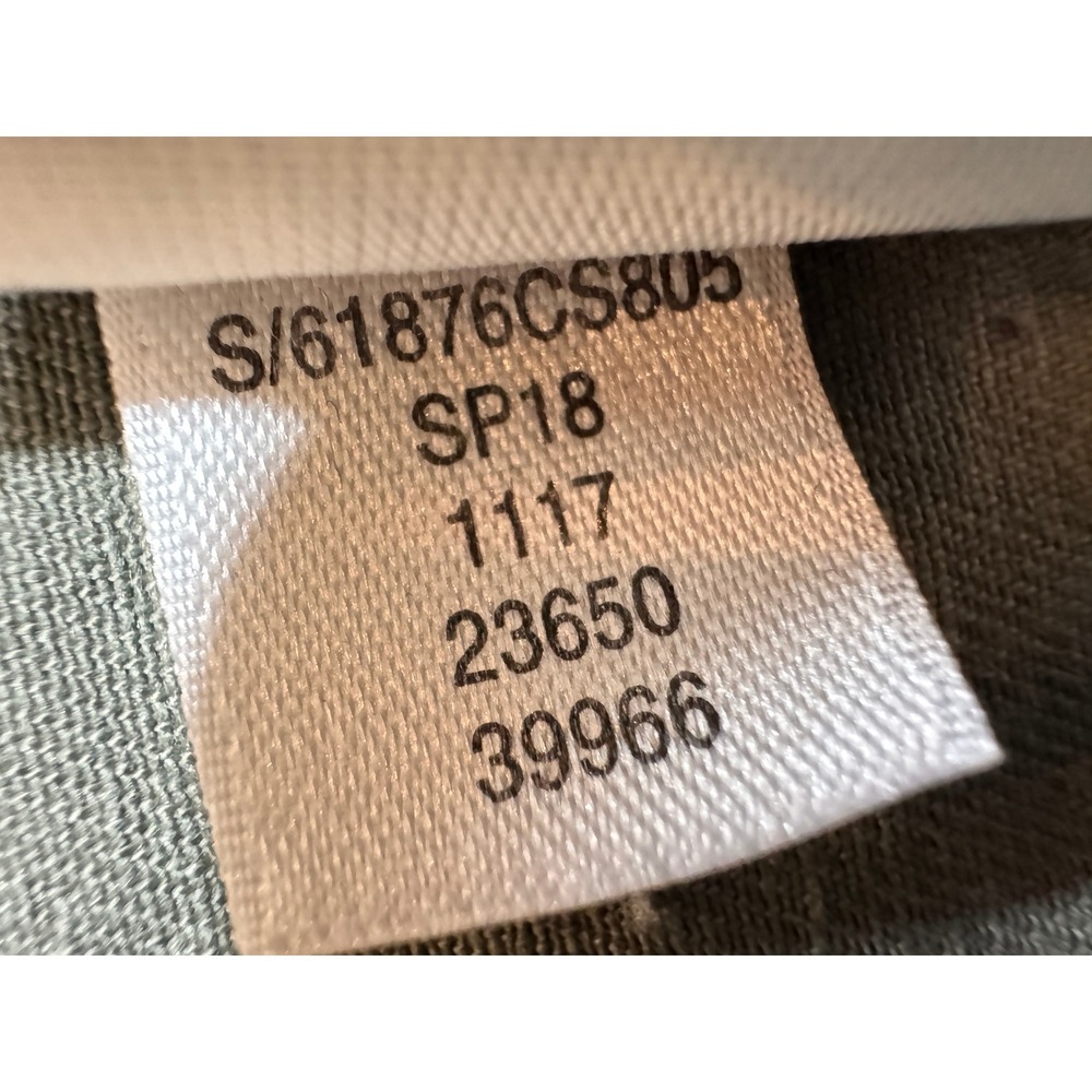 Style & Co Utility Jacket Women XL Green Cotton Field Anorak Military Coat - Picture 10 of 11